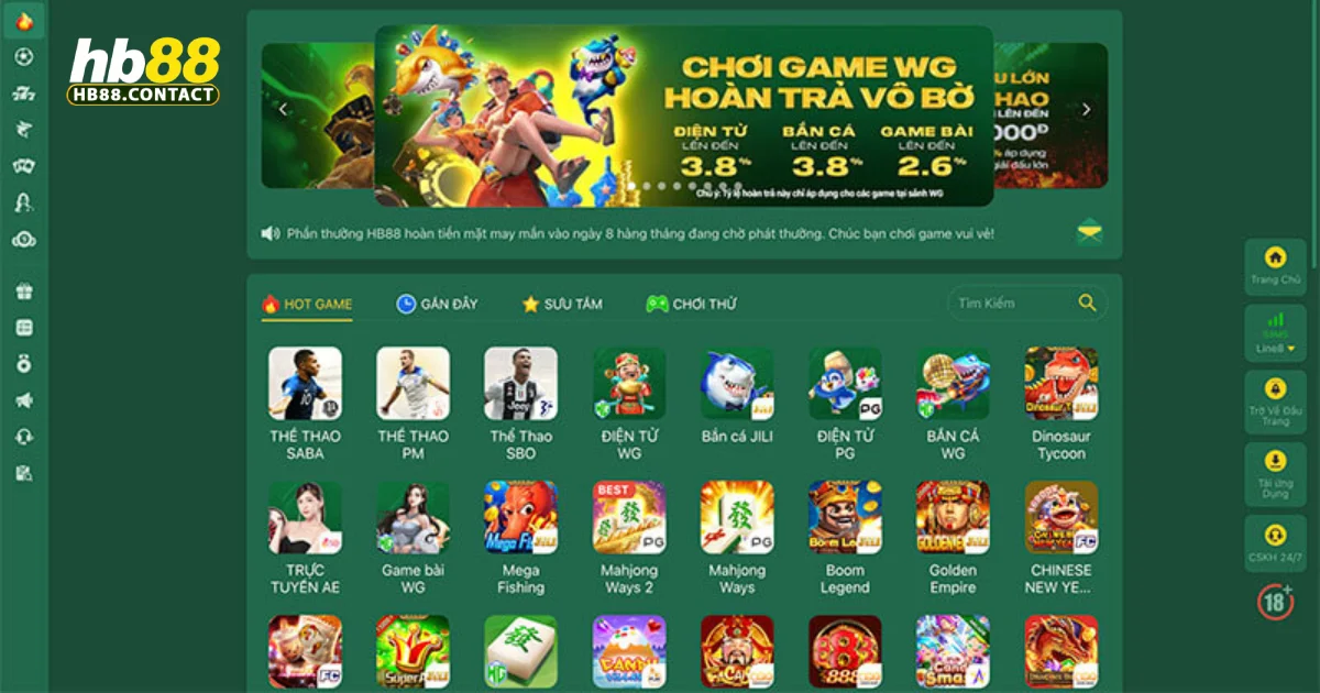 HB88 - Link Vào Trang Chủ HB88.Com Mới Nhất 2026 30 Game bài và slot game