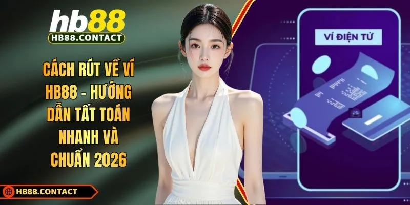 Cách Rút Về Ví HB88 - Hướng Dẫn Tất Toán Nhanh Và Chuẩn 2026 1 Cách rút về ví HB88